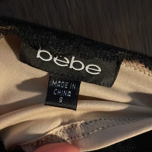 Bebe lace dress one shoulder - Picture 2 of 2